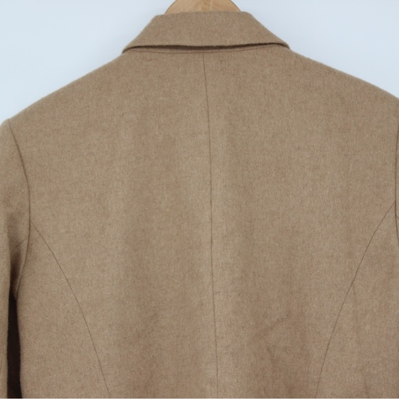 ORVIS Blazer Suit Jack Wool Tan Camel Hair Size 12 - Picture 5 of 10